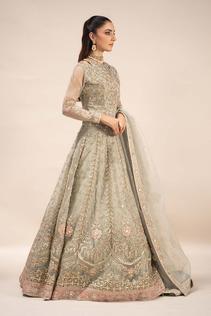 Maira B | Ready to Wear | SF-EF25-55 Ice Blue by Maria Faisal - Registered Vendor of : Maria B - type : Wedding Dress - 100% original wedding dresses