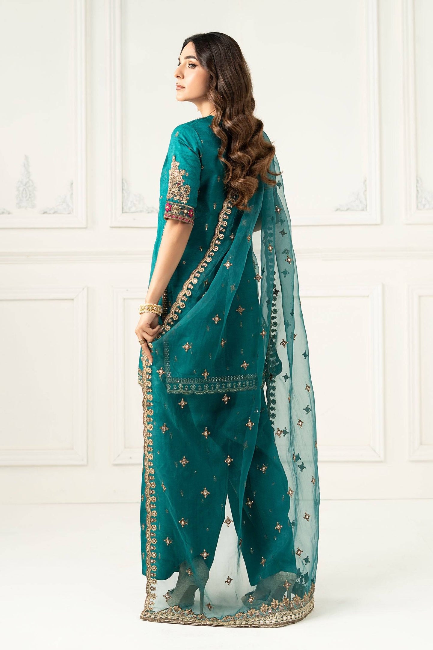 Maira B | Ready to Wear | SF-EF25-63 by Maria Faisal - Registered Vendor of : Maria B - type : Wedding Dress - 100% original wedding dresses