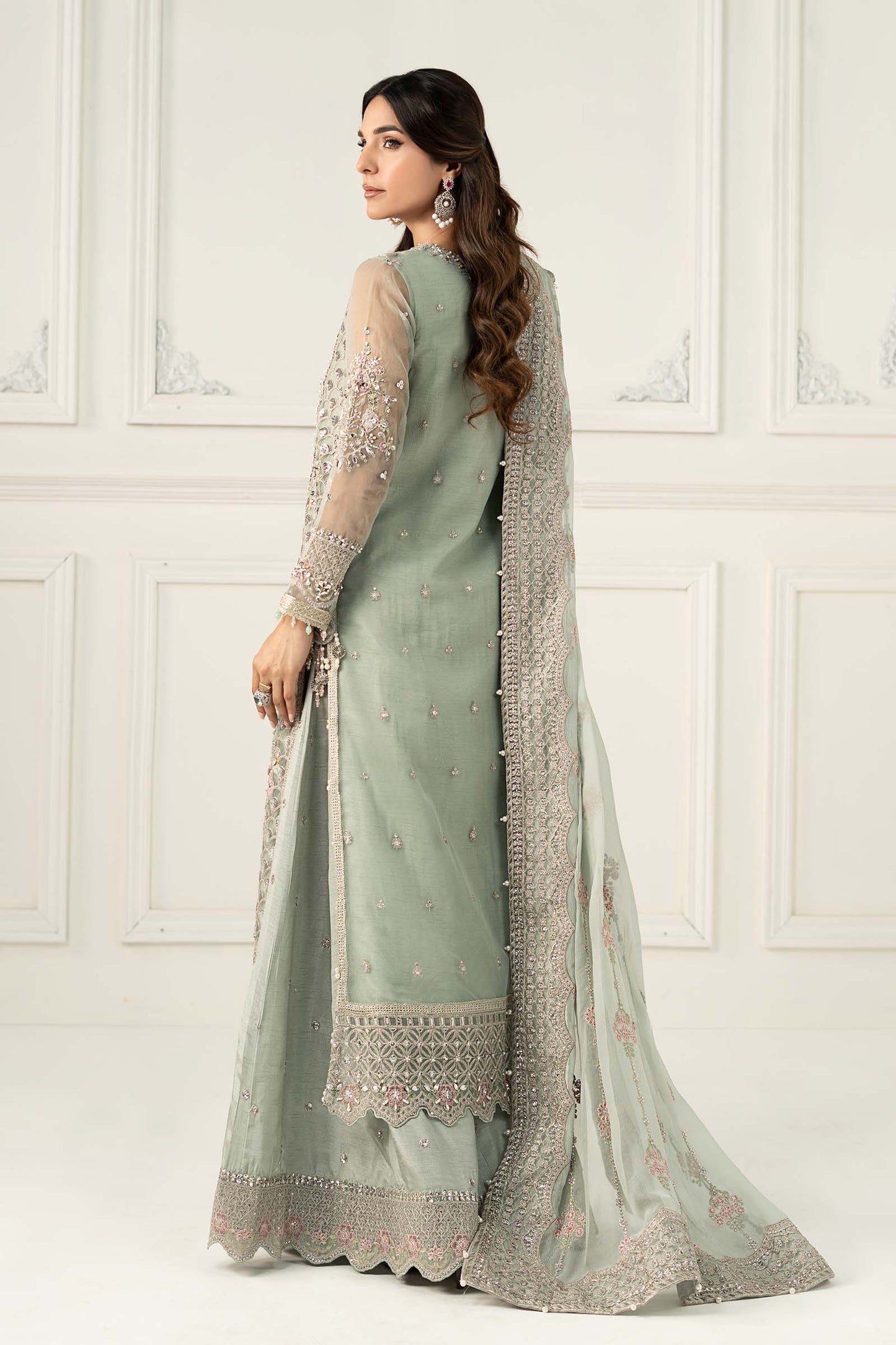 Maira B | Ready to Wear | SF-EF25-65 by Maria Faisal - Registered Vendor of : Maria B - type : Wedding Dress - 100% original wedding dresses