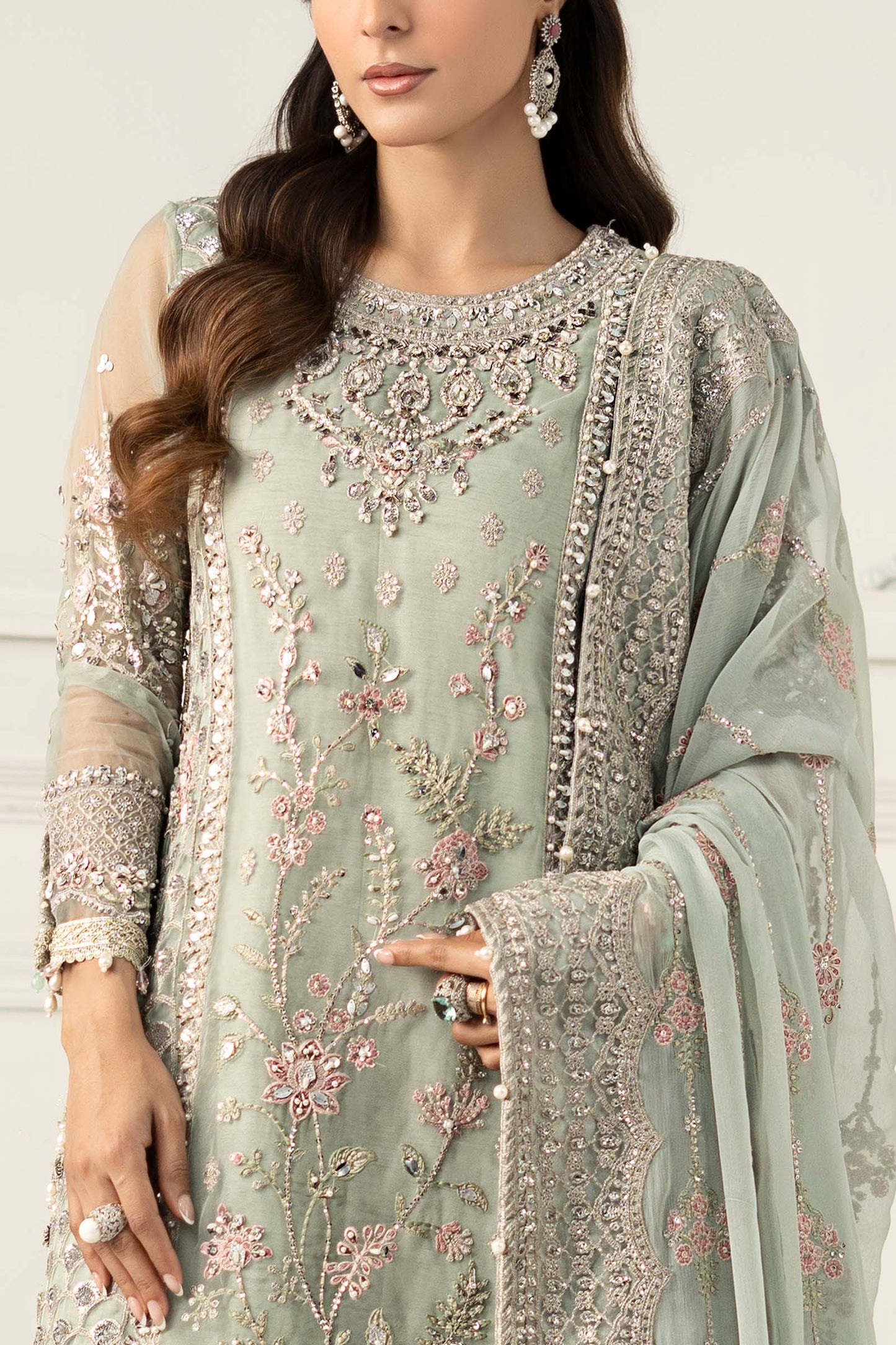 Maira B | Ready to Wear | SF-EF25-65 by Maria Faisal - Registered Vendor of : Maria B - type : Wedding Dress - 100% original wedding dresses