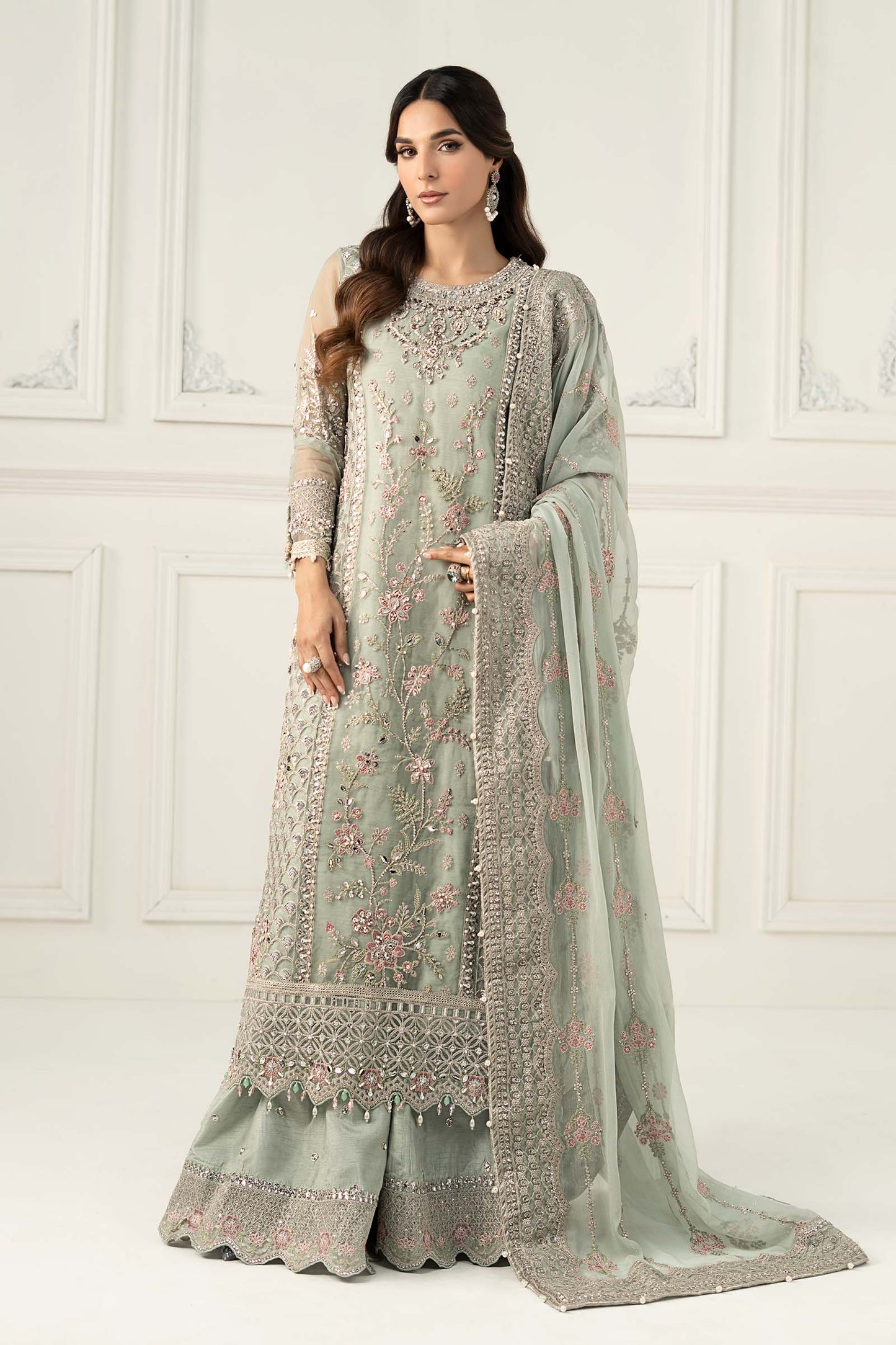 Maira B | Ready to Wear | SF-EF25-65 by Maria Faisal - Registered Vendor of : Maria B - type : Wedding Dress - 100% original wedding dresses