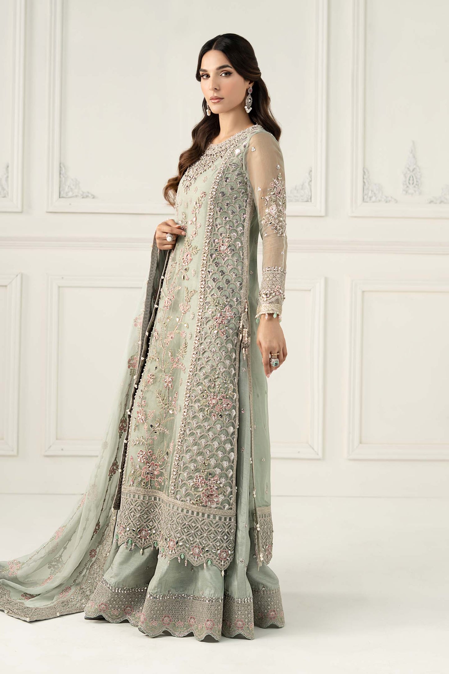 Maira B | Ready to Wear | SF-EF25-65 by Maria Faisal - Registered Vendor of : Maria B - type : Wedding Dress - 100% original wedding dresses
