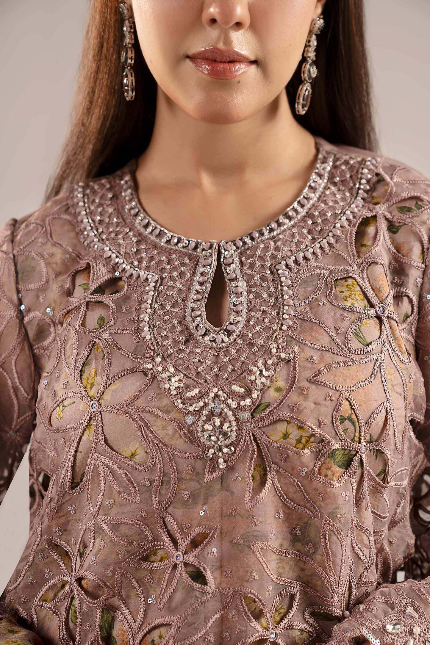 Maria B | Eid Collection 2026 | Sf-Ef26-03 Purple - Luxury Dress - available at Maria Faisal in UK and USA.