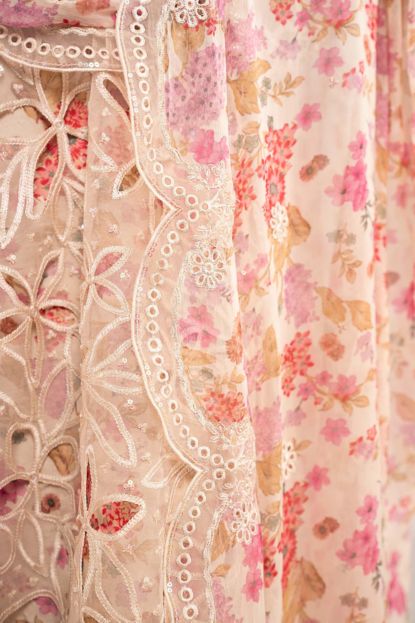 Maria B | Eid Collection 2026 | Sf-Ef26-03-Off White - Luxury Dress - available at Maria Faisal in UK and USA.