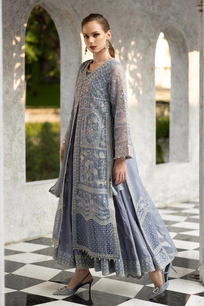 Maria B | Eid Collection 2026 | Sf-Ef26-05 Sky Blue 1 - Luxury Dress - available at Maria Faisal in UK and USA.