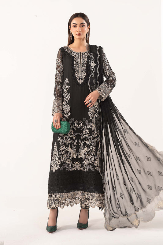 Maria B | Eid Collection 2026 | Sf-Ef26-14 Black - Luxury Dress - available at Maria Faisal in UK and USA.