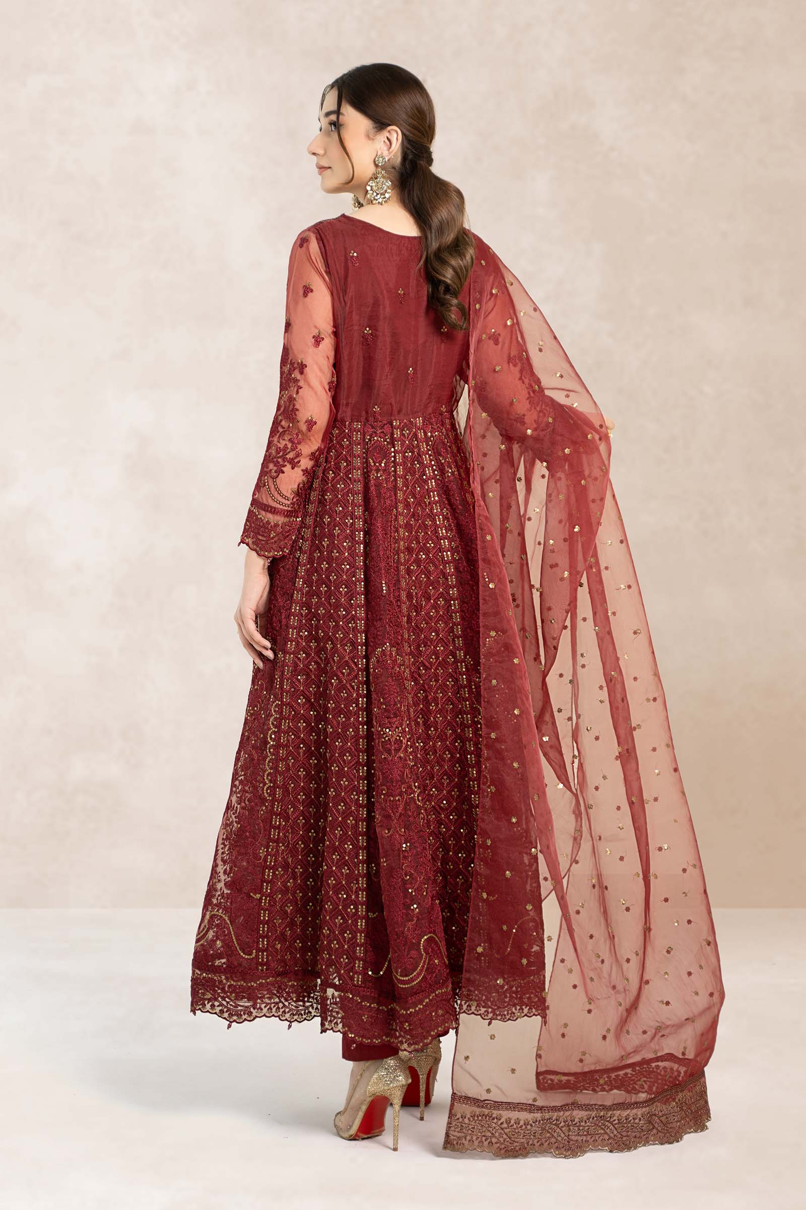 Maira B | Ready to Wear | SF-EF22-01R1 by Maria Faisal - Registered Vendor of : Maria B - type : Wedding Dress - 100% original wedding dresses