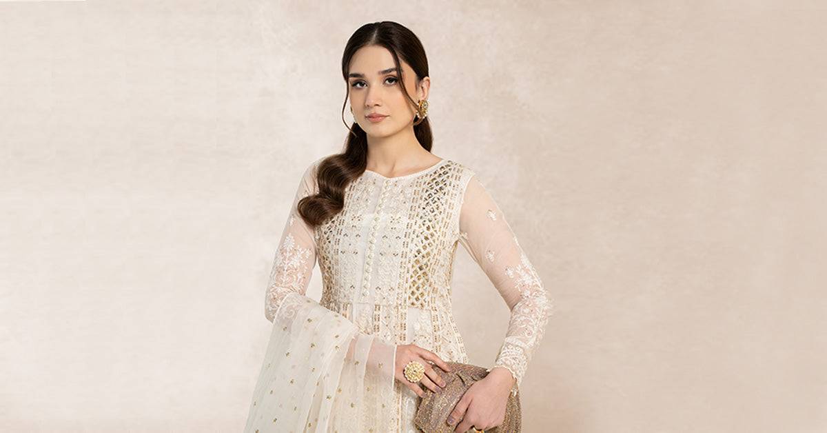 Maira B | Ready to Wear | SF-EF22-01R1 by Maria Faisal - Registered Vendor of : Maria B - type : Wedding Dress - 100% original wedding dresses