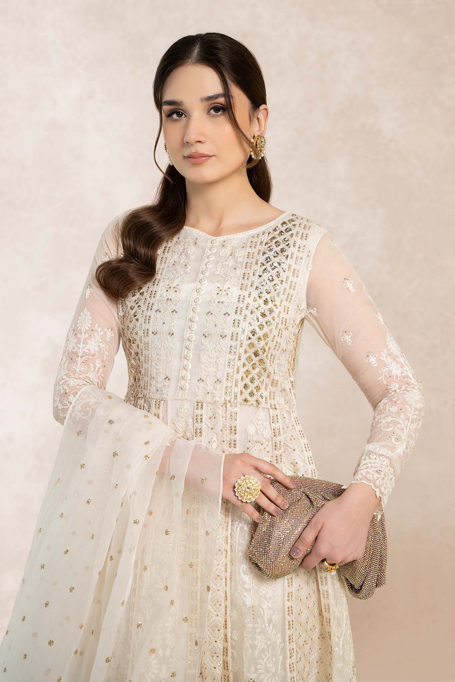 Maira B | Ready to Wear | SF-EF22-01R1 by Maria Faisal - Registered Vendor of : Maria B - type : Wedding Dress - 100% original wedding dresses