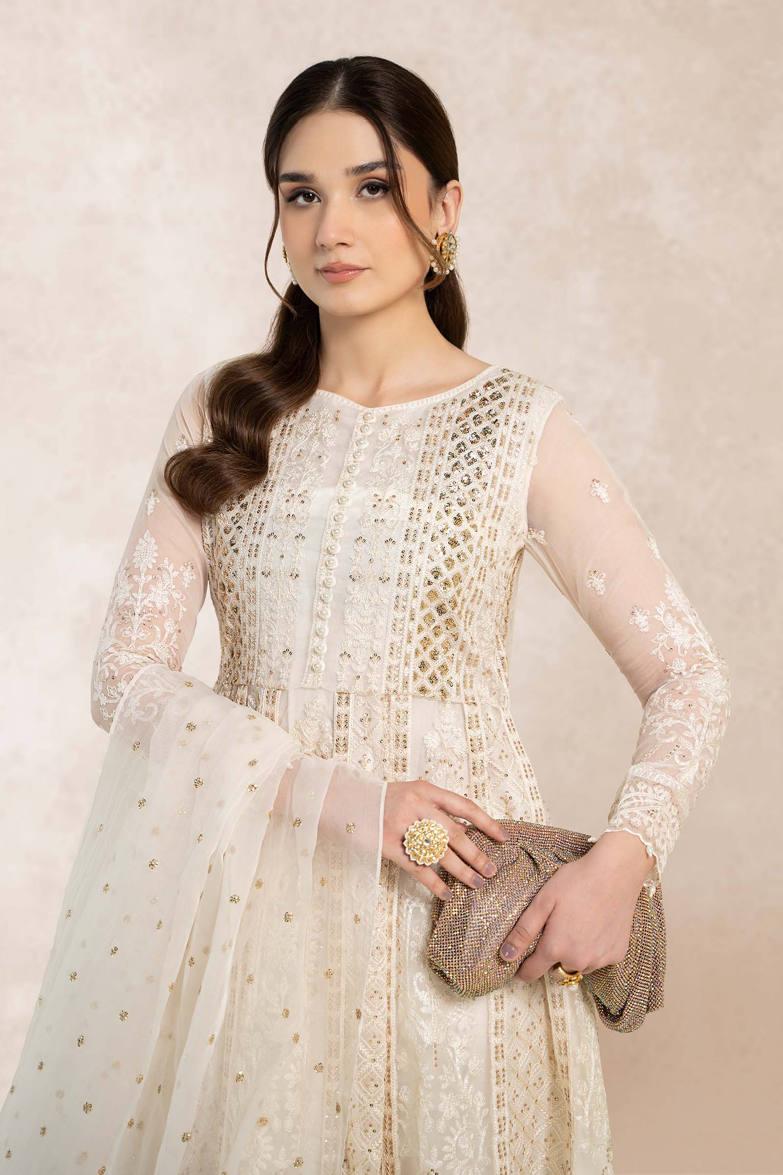 Maira B | Ready to Wear | SF-EF22-01R1 by Maria Faisal - Registered Vendor of : Maria B - type : Wedding Dress - 100% original wedding dresses