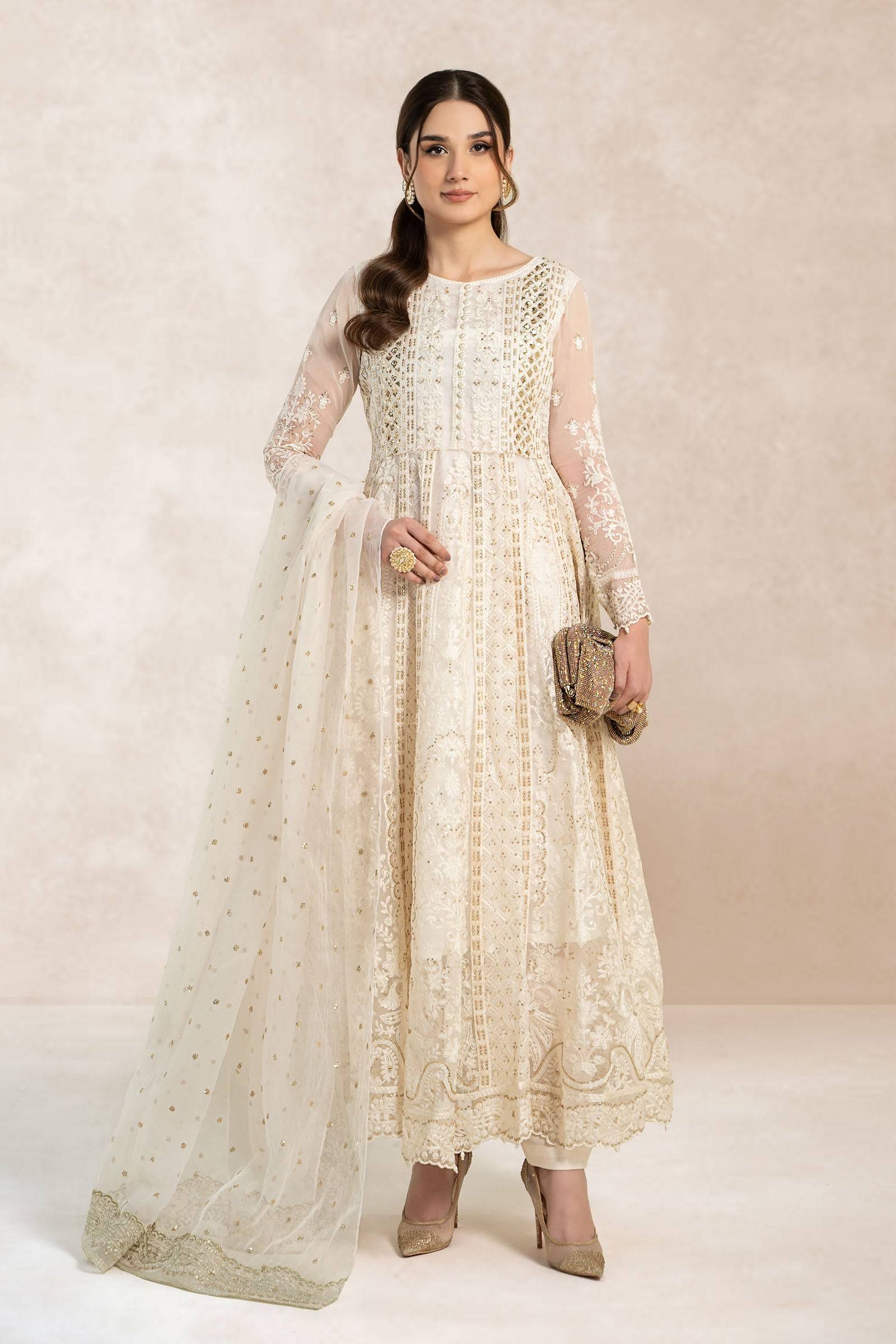 Maira B | Ready to Wear | SF-EF22-01R1 by Maria Faisal - Registered Vendor of : Maria B - type : Wedding Dress - 100% original wedding dresses