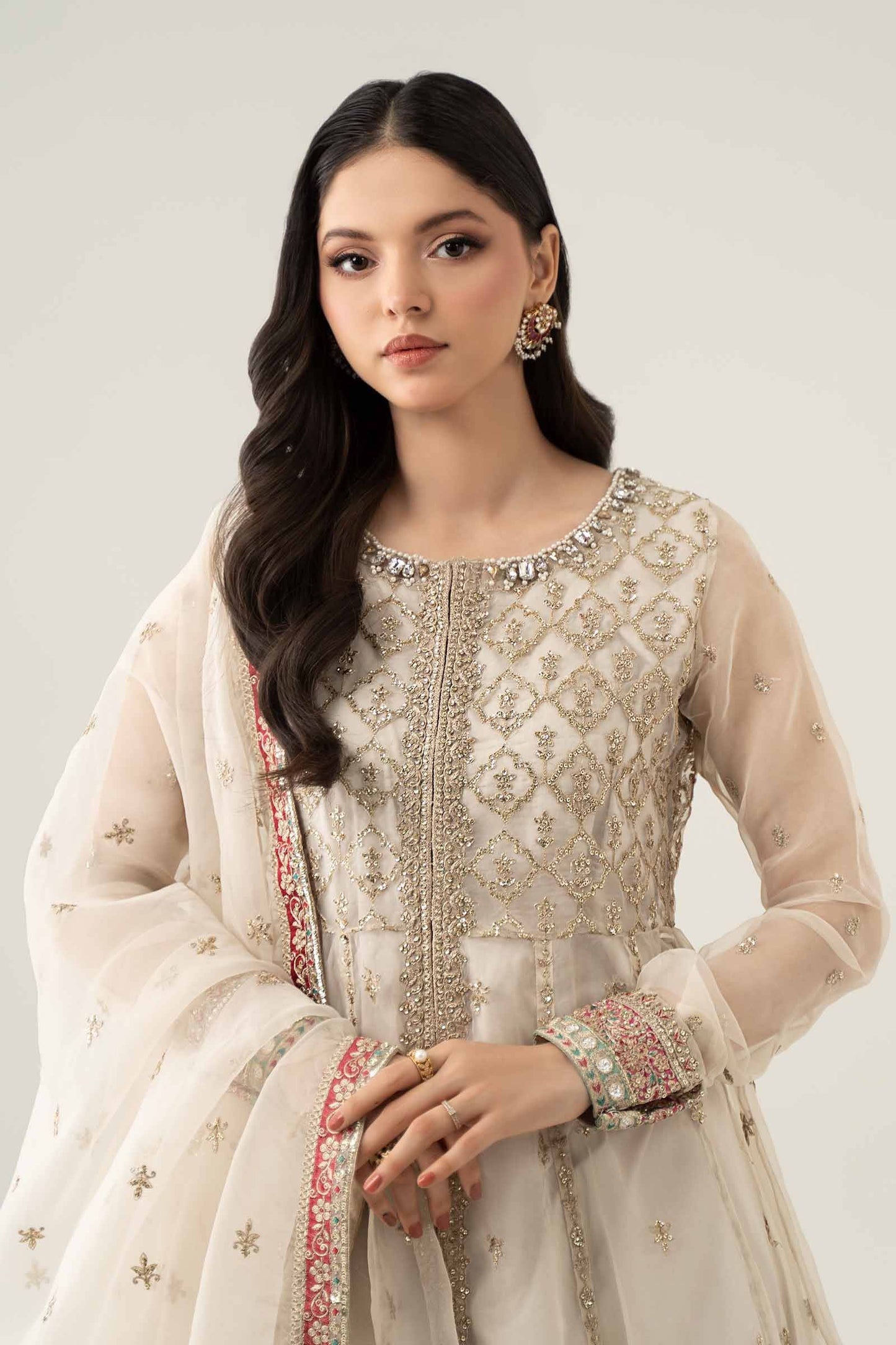 Maria B | Formal Wears | SF-EF23-16R1 by Maria Faisal - Registered Vendor of : Maria B - type : Ladies Clothes - 100% original wedding dresses