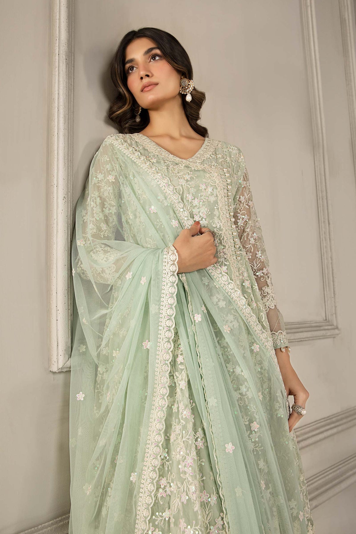 Maria B | Formal Wears | SF-EF24-09 - Wedding Dress - Maria Faisal