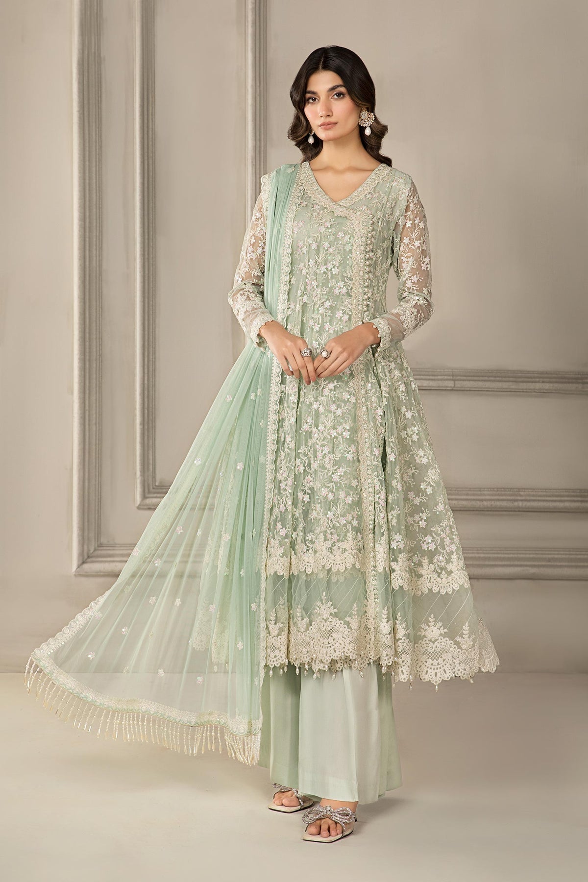Maria B | Formal Wears | SF-EF24-09 - Wedding Dress - Maria Faisal