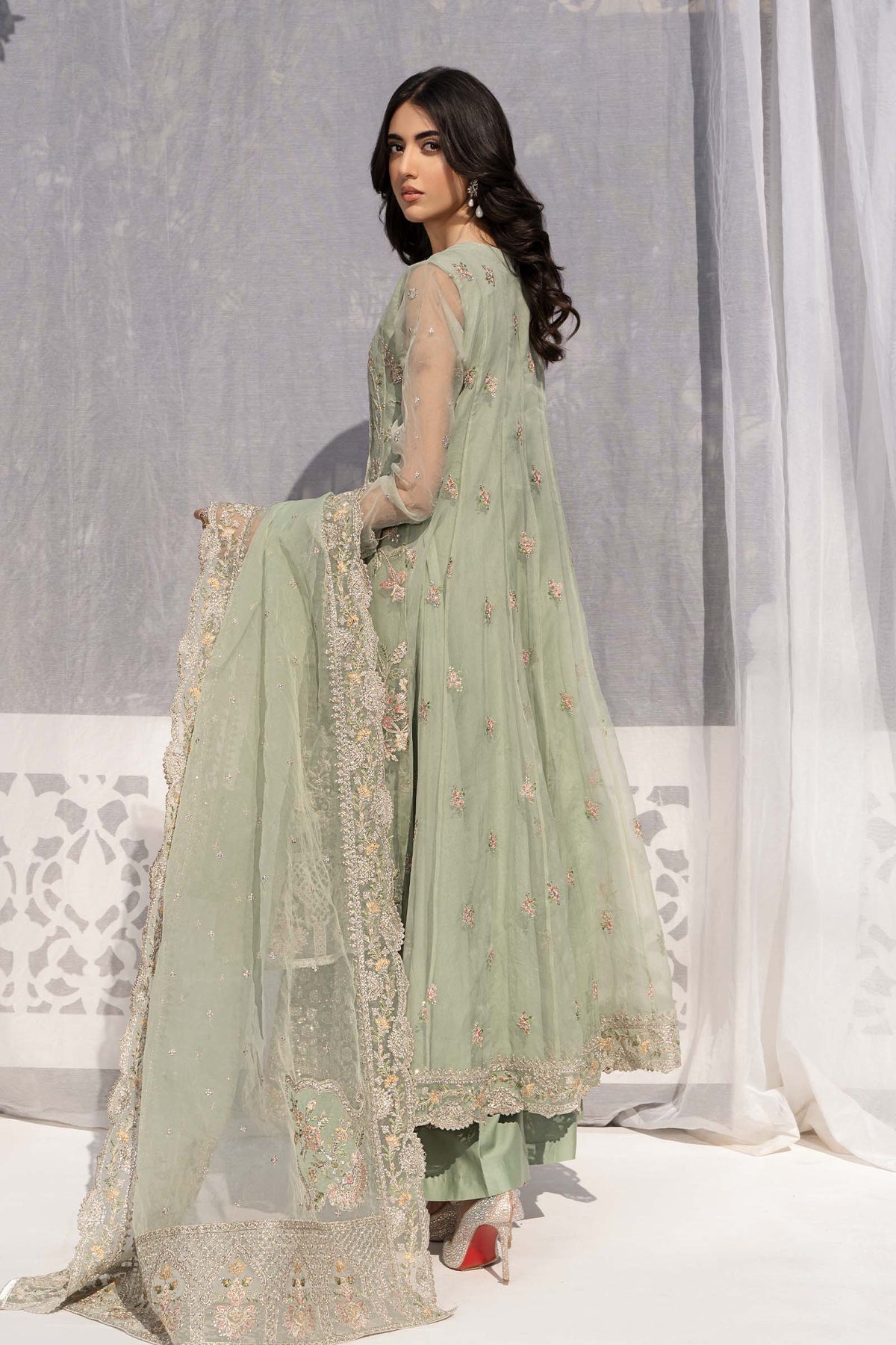 Maria B | Formal Wears | SF-EF24-19 - Wedding Dress - Maria Faisal