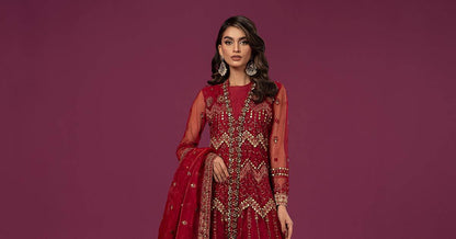 Maira B | Ready to Wear | SF-EF24-28 by Maria Faisal - Registered Vendor of : Maria B - type : Wedding Dress - 100% original wedding dresses
