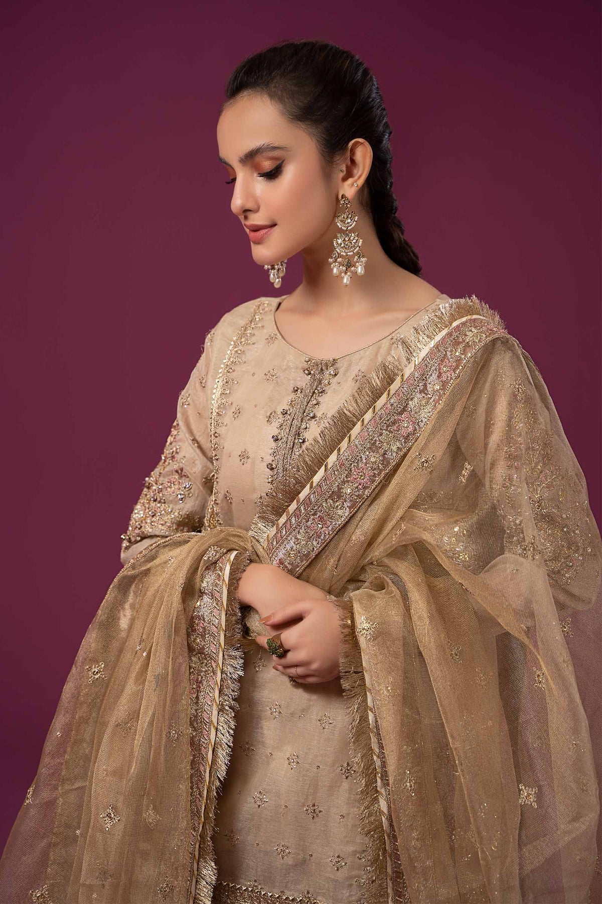 Maria B | Formal Wears | SF-EF24-35 - Wedding Dress - Maria Faisal