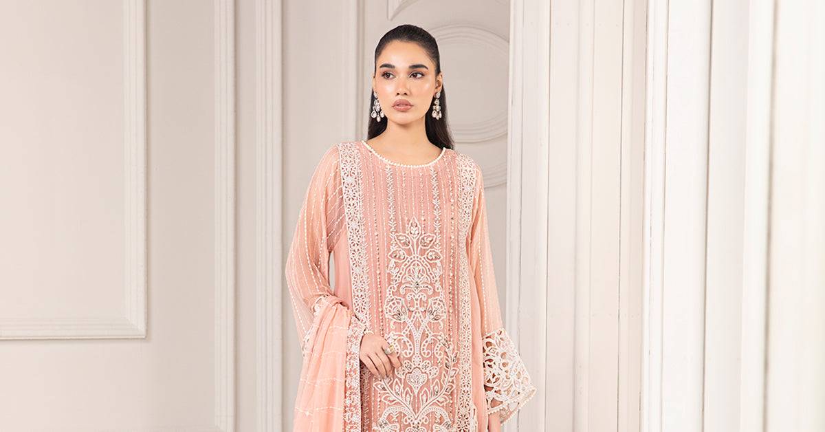 Maira B | Ready to Wear | SF-EF24-67 by Maria Faisal - Registered Vendor of : Maria B - type : Wedding Dress - 100% original wedding dresses