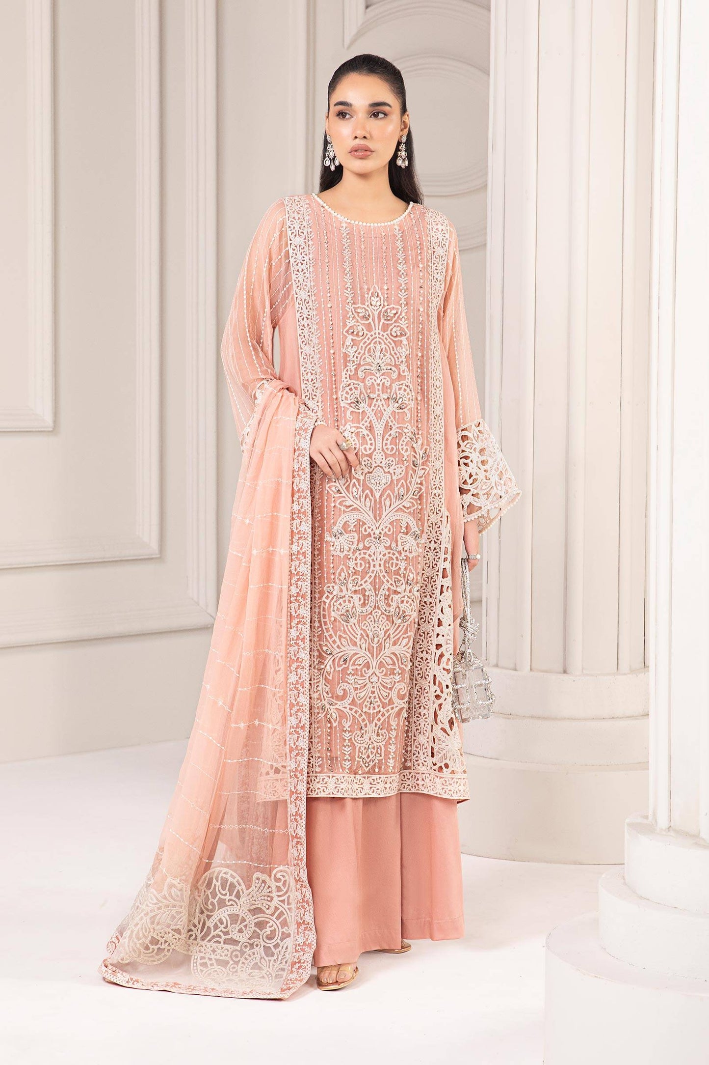 Maira B | Ready to Wear | SF-EF24-67 by Maria Faisal - Registered Vendor of : Maria B - type : Wedding Dress - 100% original wedding dresses