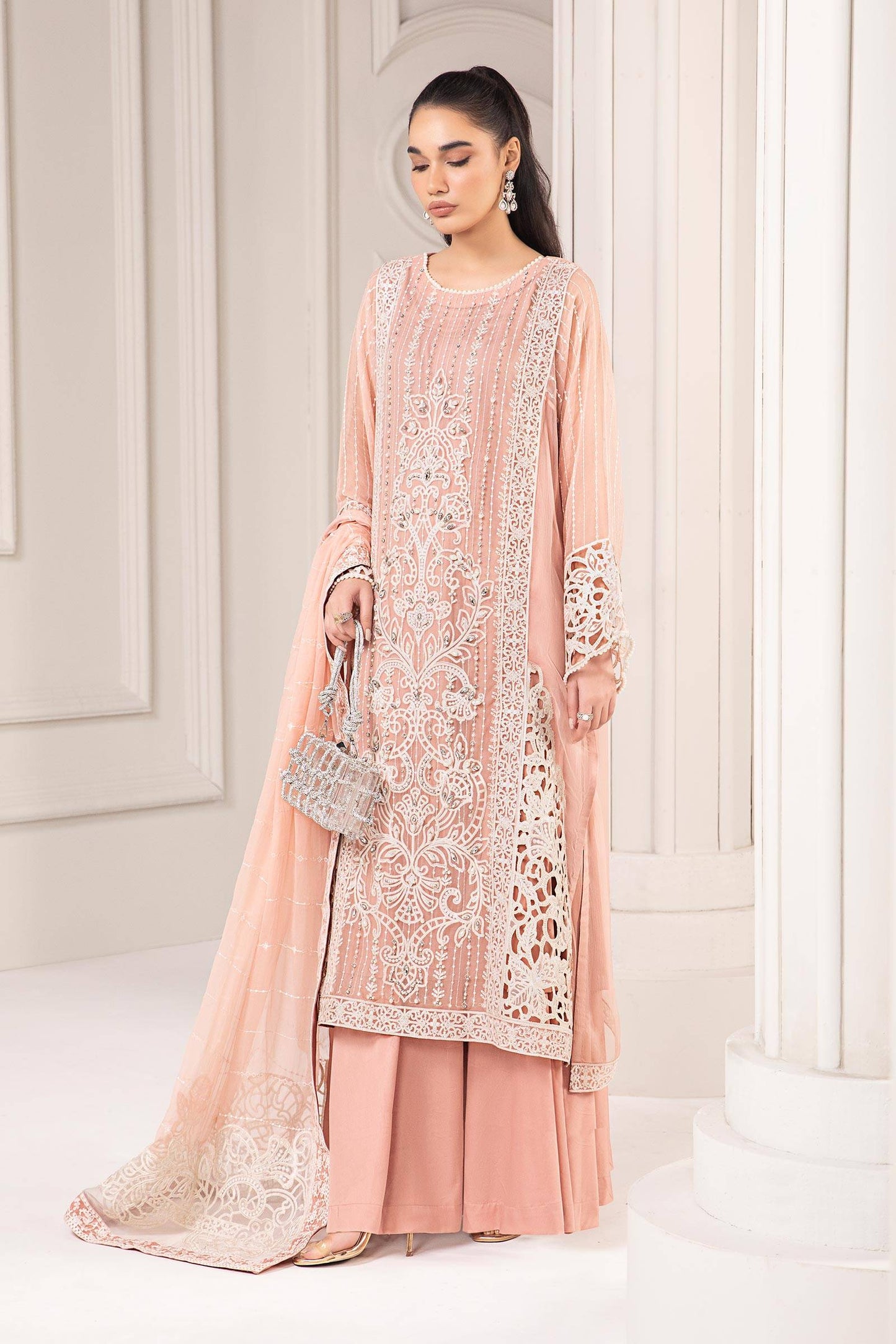 Maira B | Ready to Wear | SF-EF24-67 by Maria Faisal - Registered Vendor of : Maria B - type : Wedding Dress - 100% original wedding dresses