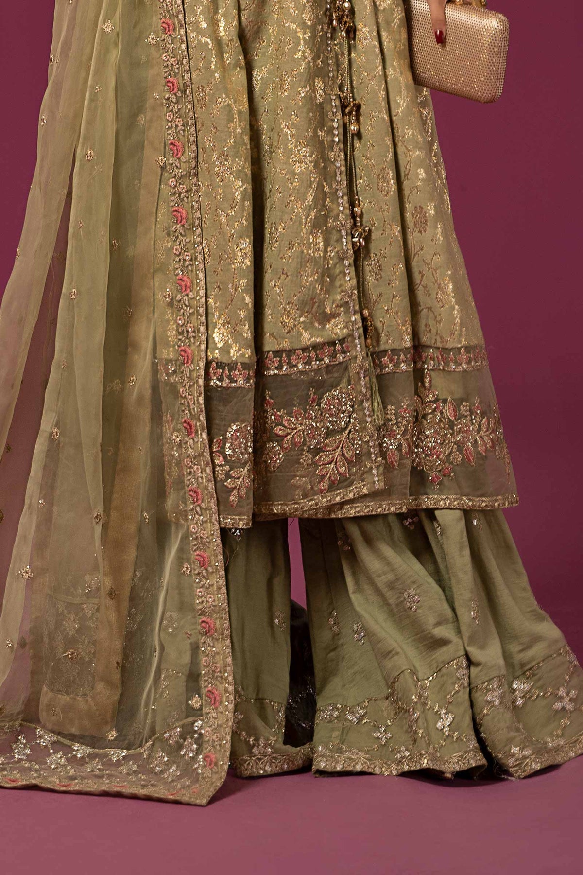 Maria B | Formal Wears | SF-EF24-70 - Wedding Dress - Maria Faisal