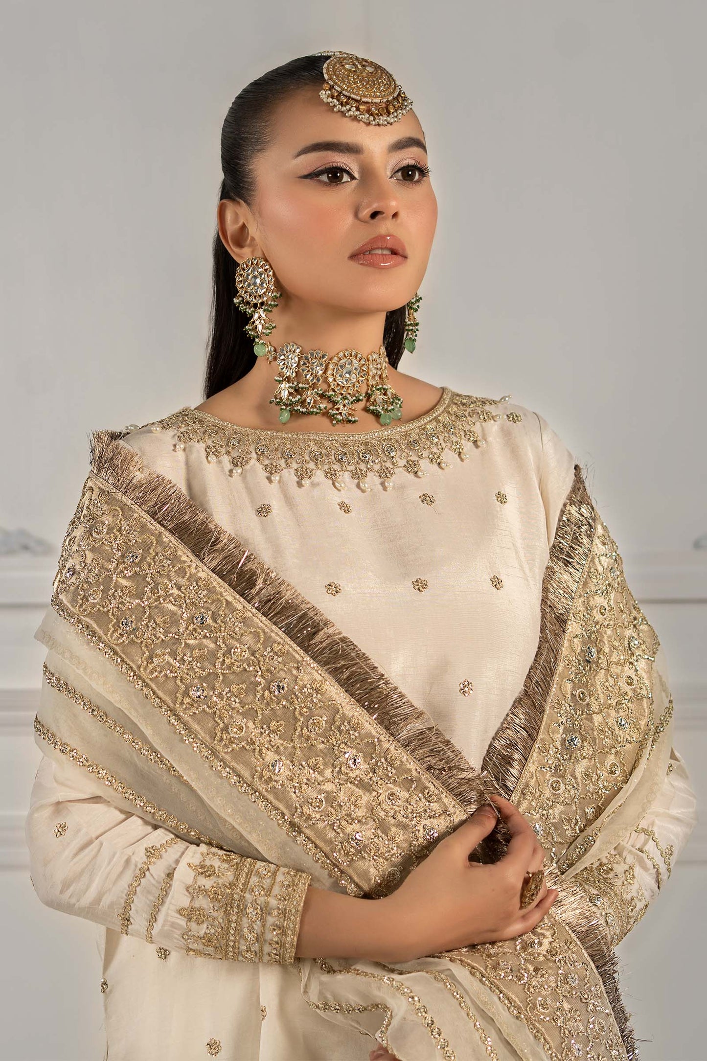 Maira B | Ready to Wear | SF-EF25-25 by Maria Faisal - Registered Vendor of : Maria B - type : Wedding Dress - 100% original wedding dresses