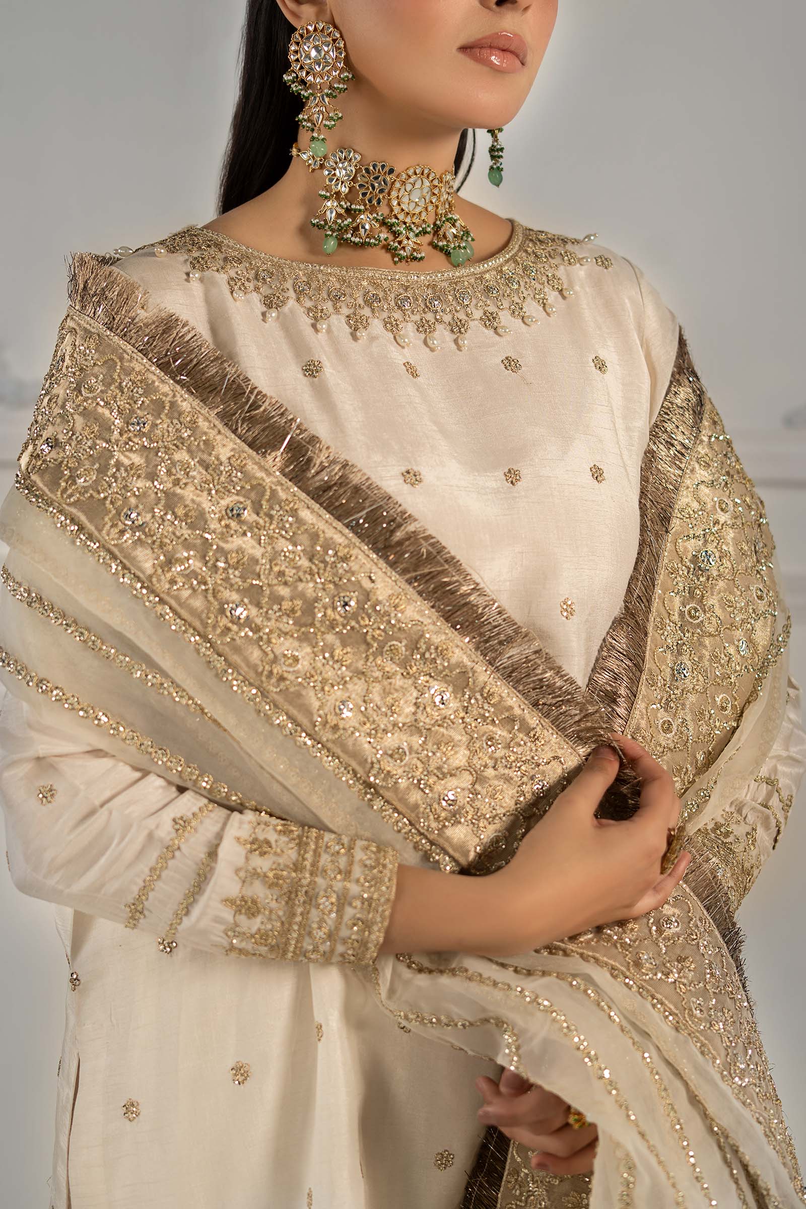 Maira B | Ready to Wear | SF-EF25-25 by Maria Faisal - Registered Vendor of : Maria B - type : Wedding Dress - 100% original wedding dresses