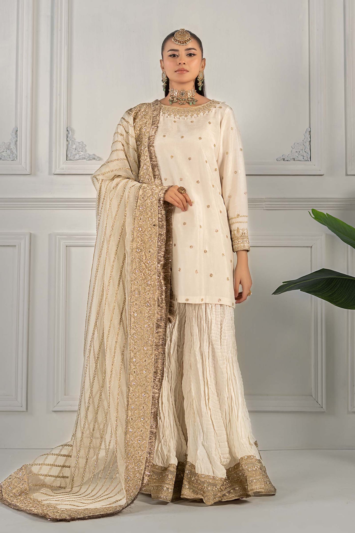 Maira B | Ready to Wear | SF-EF25-25 by Maria Faisal - Registered Vendor of : Maria B - type : Wedding Dress - 100% original wedding dresses
