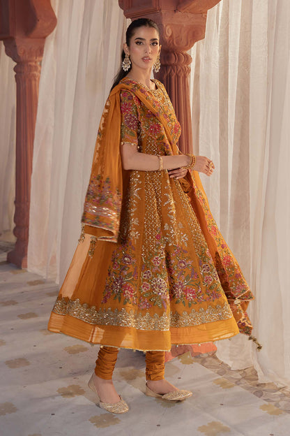 Maira B | Ready to Wear | SF-EF25-42 Mustard by Maria Faisal - Registered Vendor of : Maria B - type : Wedding Dress - 100% original wedding dresses