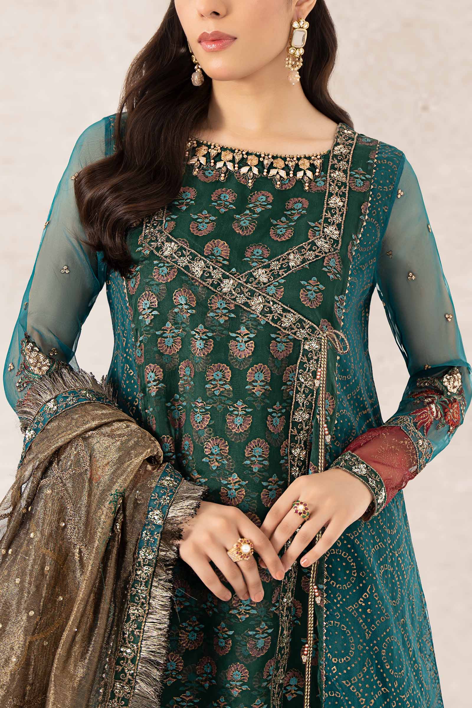 Maira B | Ready to Wear | SF-PF24-06 by Maria Faisal - Registered Vendor of : Maria B - type : Wedding Dress - 100% original wedding dresses