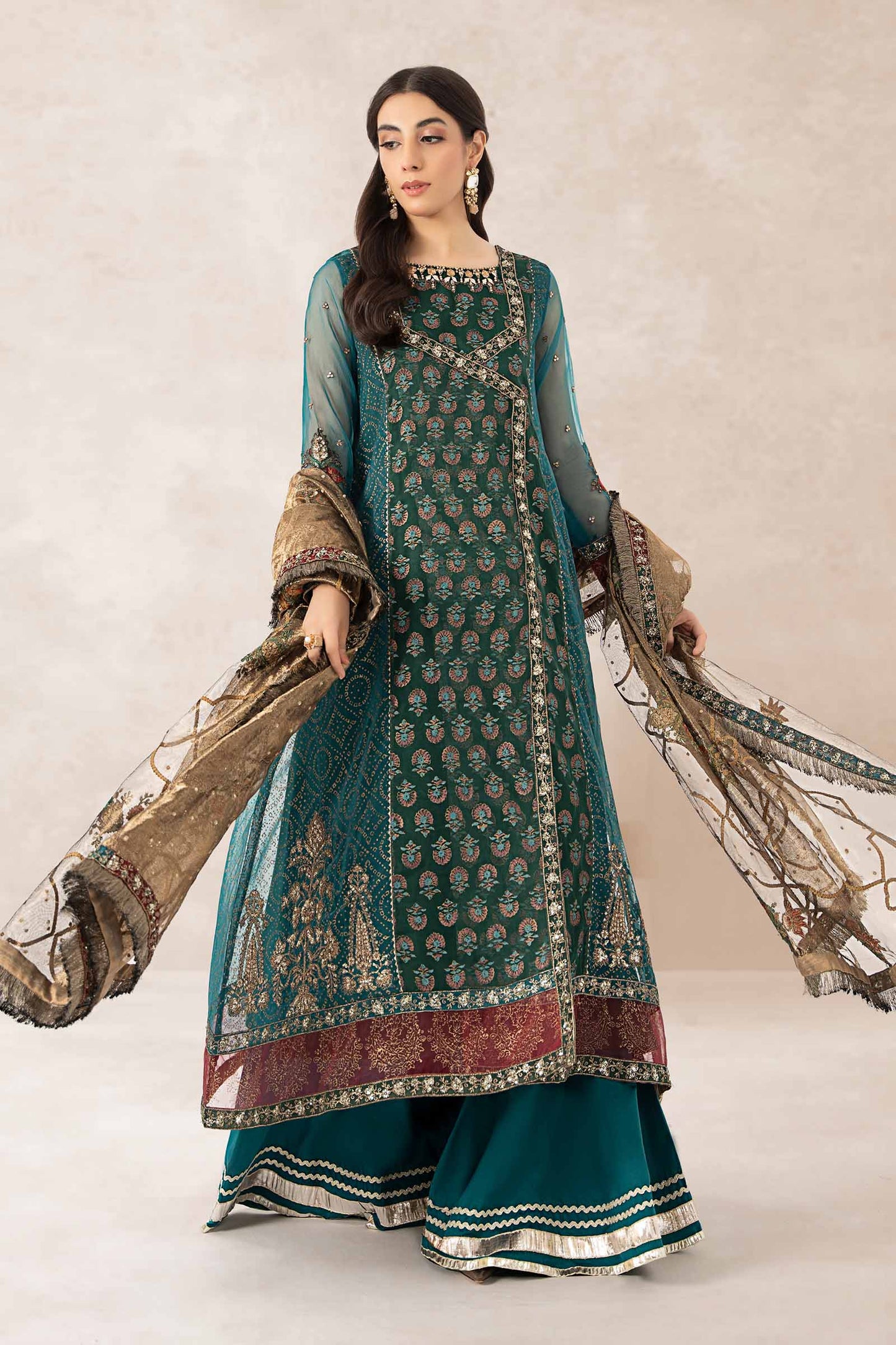 Maira B | Ready to Wear | SF-PF24-06 by Maria Faisal - Registered Vendor of : Maria B - type : Wedding Dress - 100% original wedding dresses