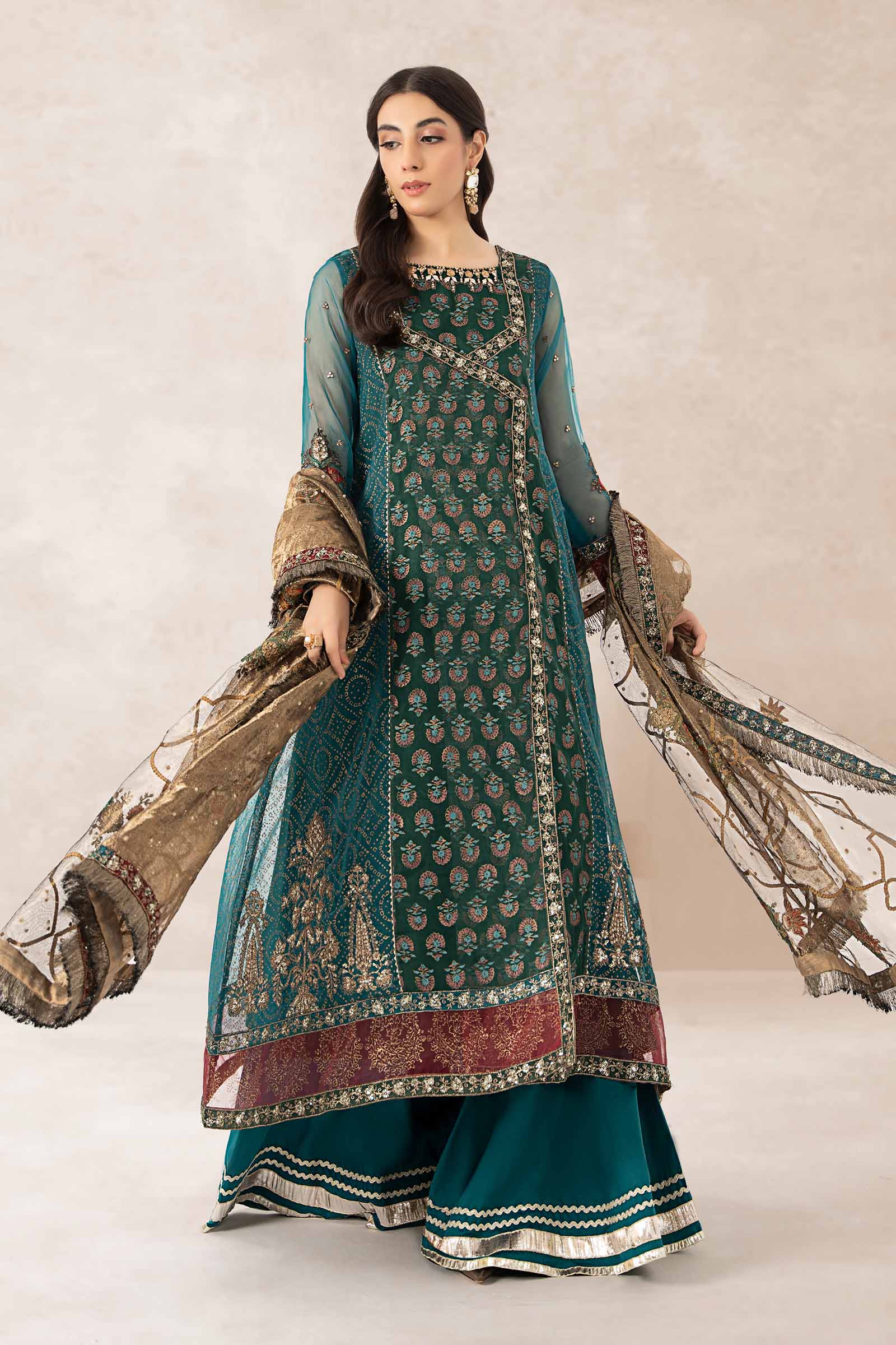 Maira B | Ready to Wear | SF-PF24-06 by Maria Faisal - Registered Vendor of : Maria B - type : Wedding Dress - 100% original wedding dresses