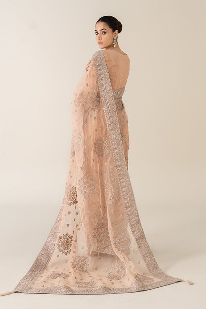 Maria B | Pre Fall 25 | Organza Saree 09 - Ladies Clothes - Maria Faisal