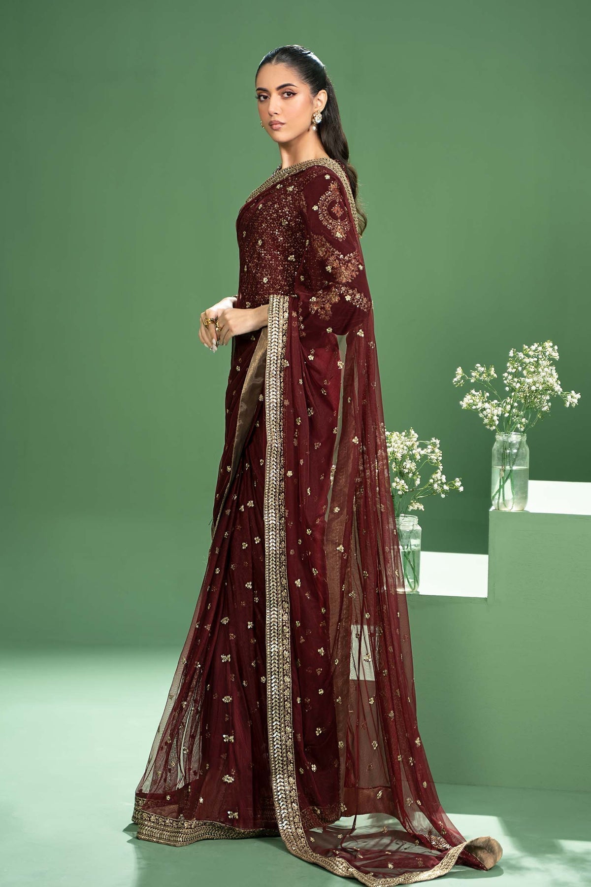 Maria b | Formal Wears | SF-W24-11 - Wedding Dress - Maria Faisal