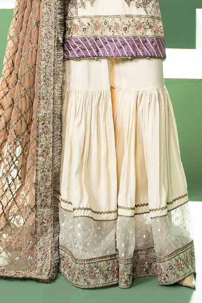 Maira B | Ready to Wear | SF-W24-45 by Maria Faisal - Registered Vendor of : Maria B - type : Wedding Dress - 100% original wedding dresses
