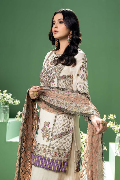 Maira B | Ready to Wear | SF-W24-45 by Maria Faisal - Registered Vendor of : Maria B - type : Wedding Dress - 100% original wedding dresses