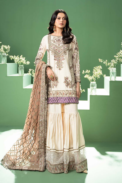Maira B | Ready to Wear | SF-W24-45 by Maria Faisal - Registered Vendor of : Maria B - type : Wedding Dress - 100% original wedding dresses