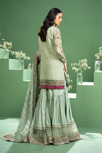 Maira B | Ready to Wear | SF-W24-45 by Maria Faisal - Registered Vendor of : Maria B - type : Wedding Dress - 100% original wedding dresses
