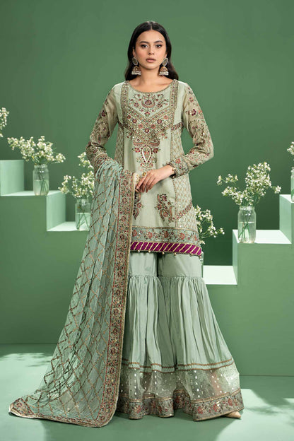 Maira B | Ready to Wear | SF-W24-45 by Maria Faisal - Registered Vendor of : Maria B - type : Wedding Dress - 100% original wedding dresses