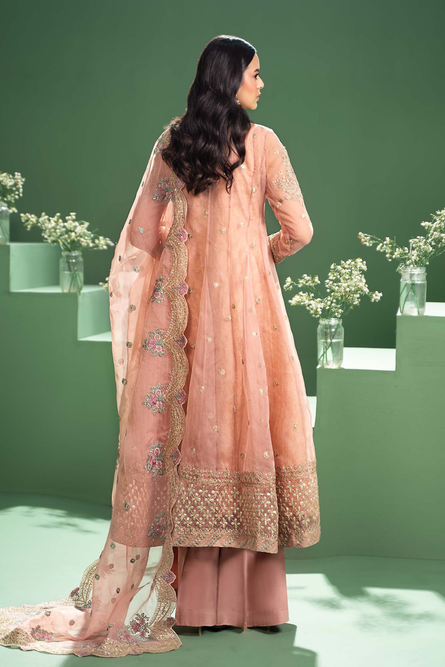 Maira B | Ready to Wear | SF-W24-01 by Maria Faisal - Registered Vendor of : Maria B - type : Wedding Dress - 100% original wedding dresses