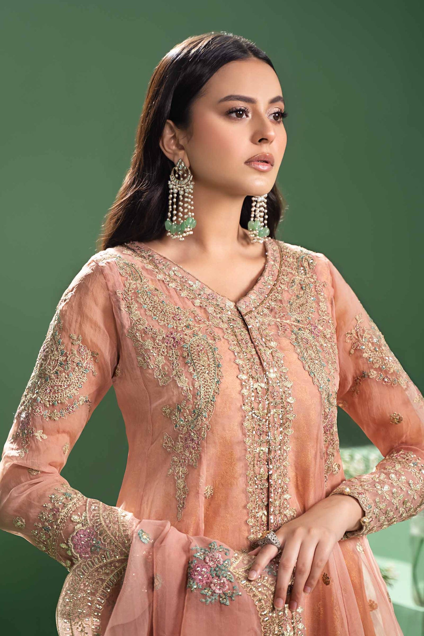 Maira B | Ready to Wear | SF-W24-01 by Maria Faisal - Registered Vendor of : Maria B - type : Wedding Dress - 100% original wedding dresses