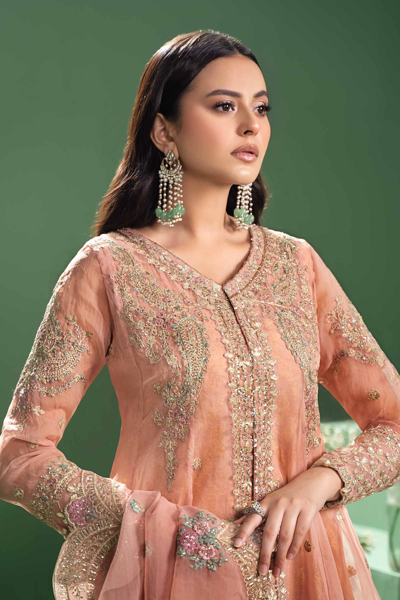 Maira B | Ready to Wear | SF-W24-01 by Maria Faisal - Registered Vendor of : Maria B - type : Wedding Dress - 100% original wedding dresses