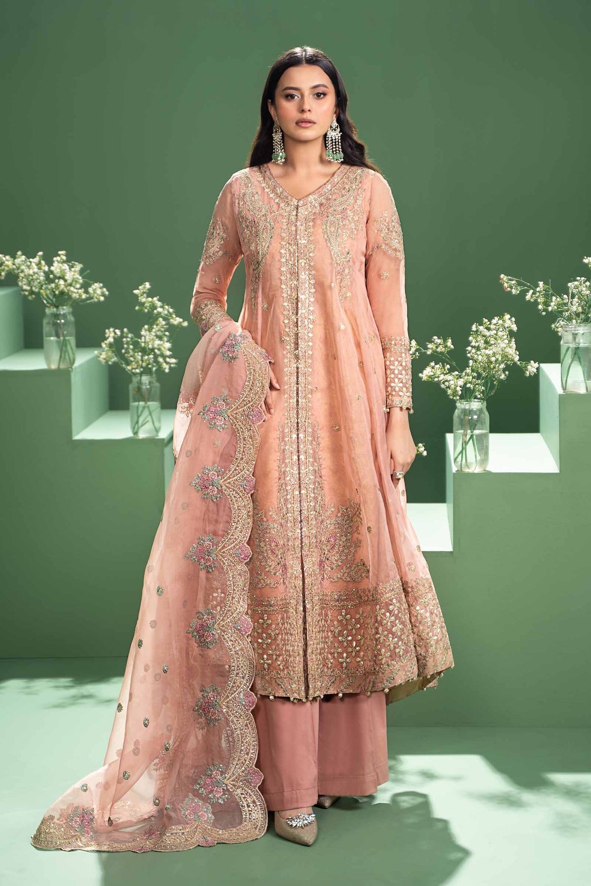 Maria b | Formal Wears | SF-W24-01 - Wedding Dress - Maria Faisal