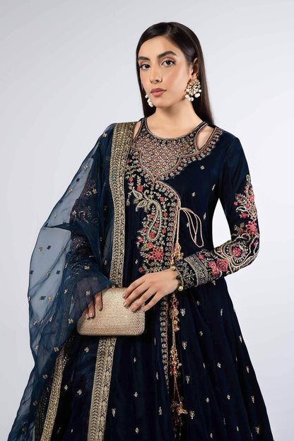 Maira B | Ready to Wear | SF-W24-02 Teal by Maria Faisal - Registered Vendor of : Maria B - type : Wedding Dress - 100% original wedding dresses