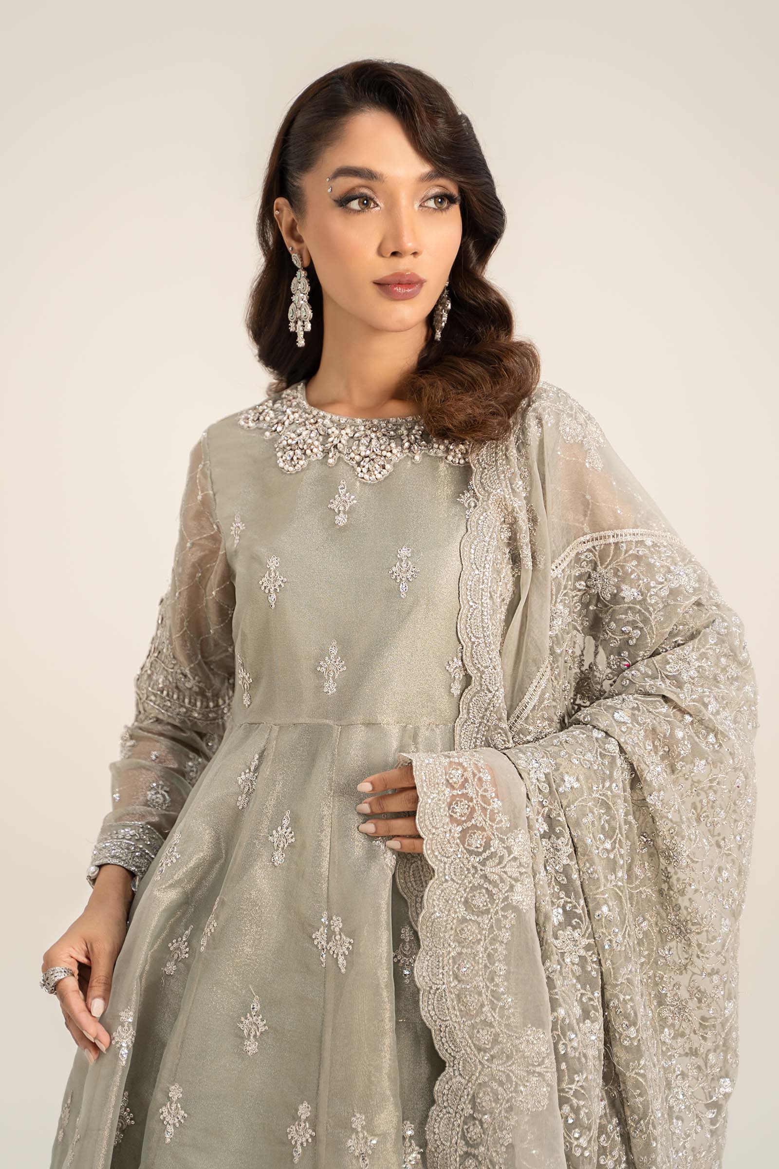 Maira B | Ready to Wear | SF-W24-03 by Maria Faisal - Registered Vendor of : Maria B - type : Wedding Dress - 100% original wedding dresses