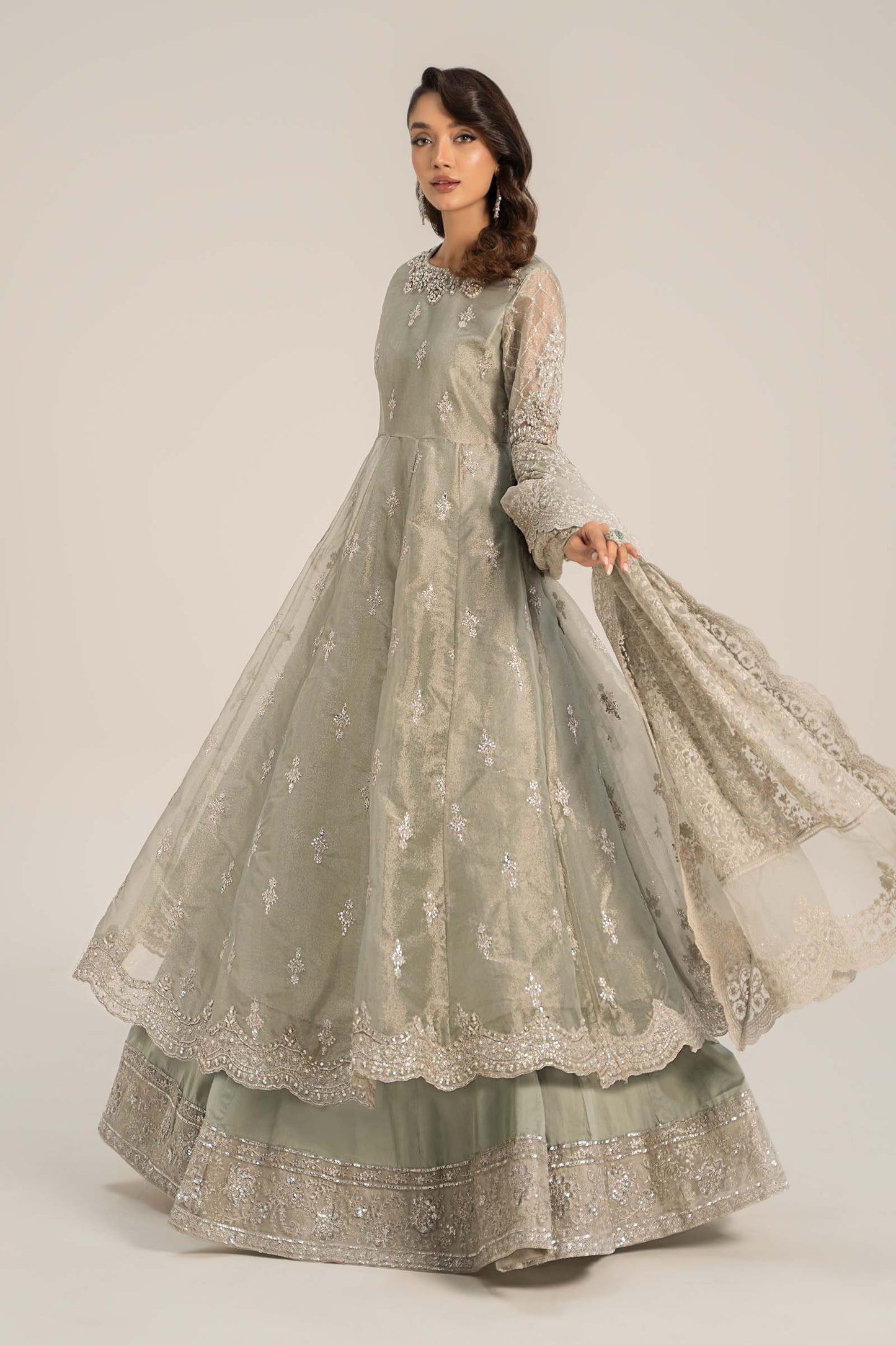 Maira B | Ready to Wear | SF-W24-03 by Maria Faisal - Registered Vendor of : Maria B - type : Wedding Dress - 100% original wedding dresses