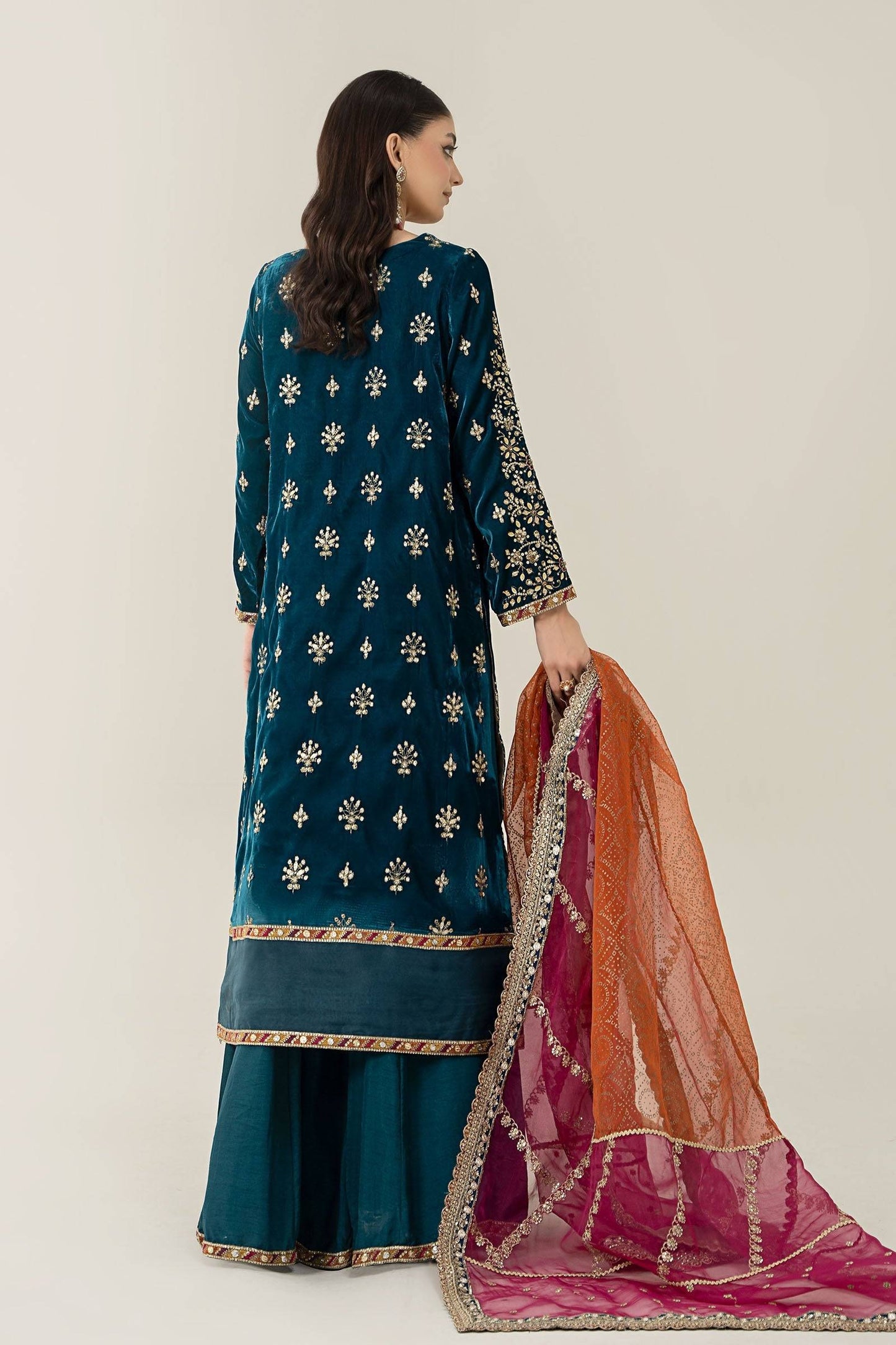 Maira B | Ready to Wear | SF-W24-05 by Maria Faisal - Registered Vendor of : Maria B - type : Wedding Dress - 100% original wedding dresses