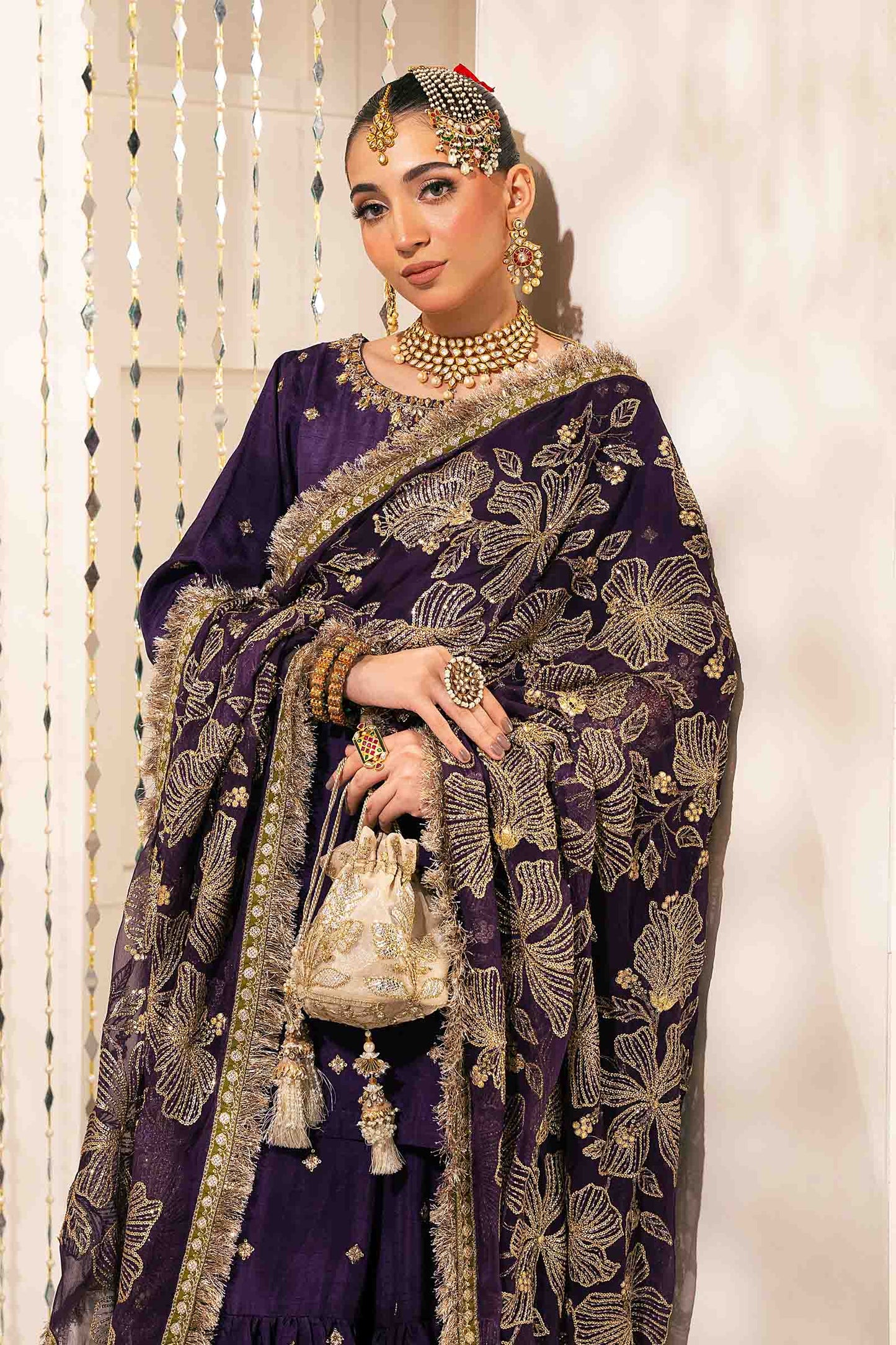 Maira B | Ready to Wear | SF-W24-06 by Maria Faisal - Registered Vendor of : Maria B - type : Wedding Dress - 100% original wedding dresses