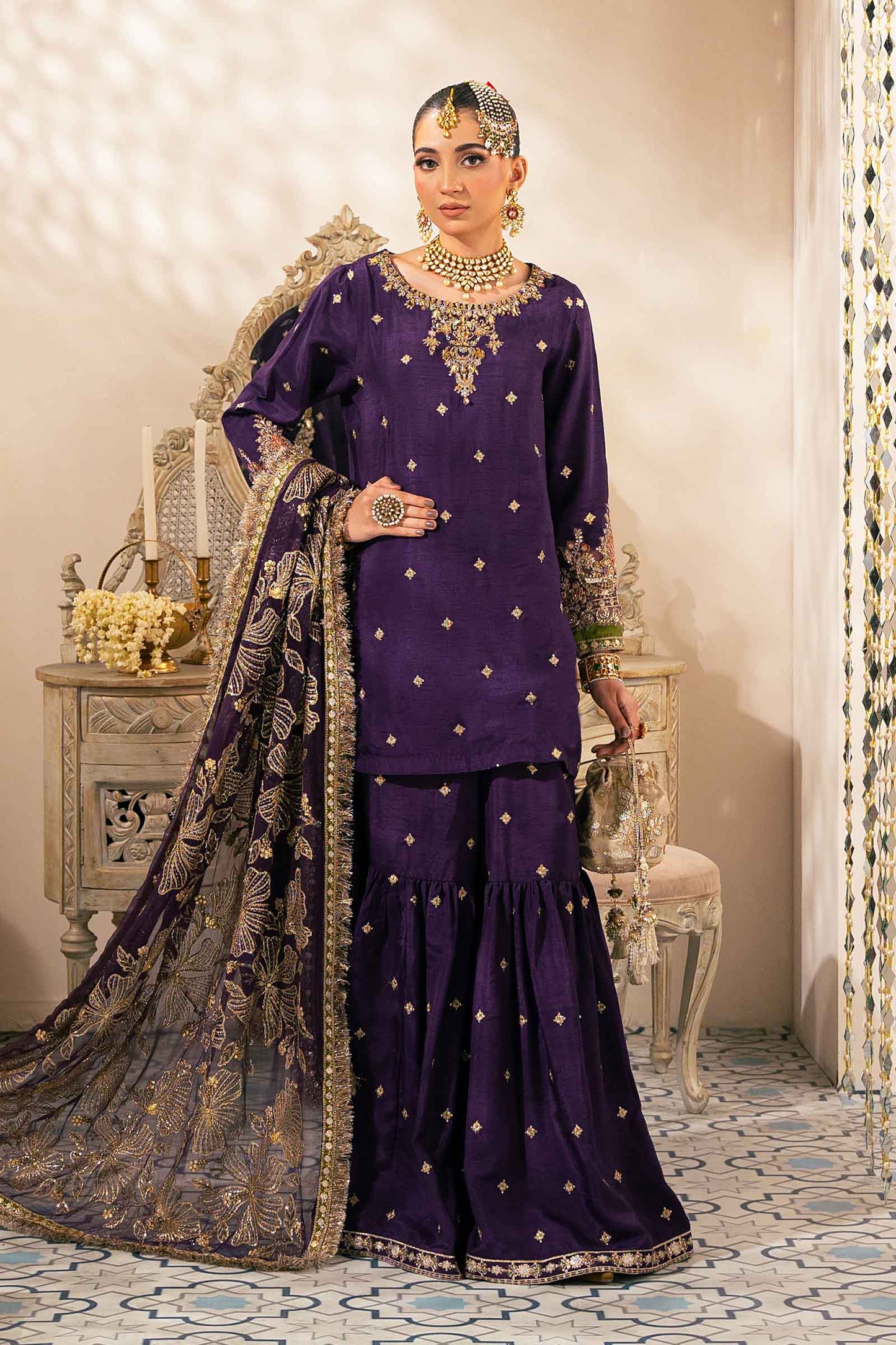 Maira B | Ready to Wear | SF-W24-06 by Maria Faisal - Registered Vendor of : Maria B - type : Wedding Dress - 100% original wedding dresses