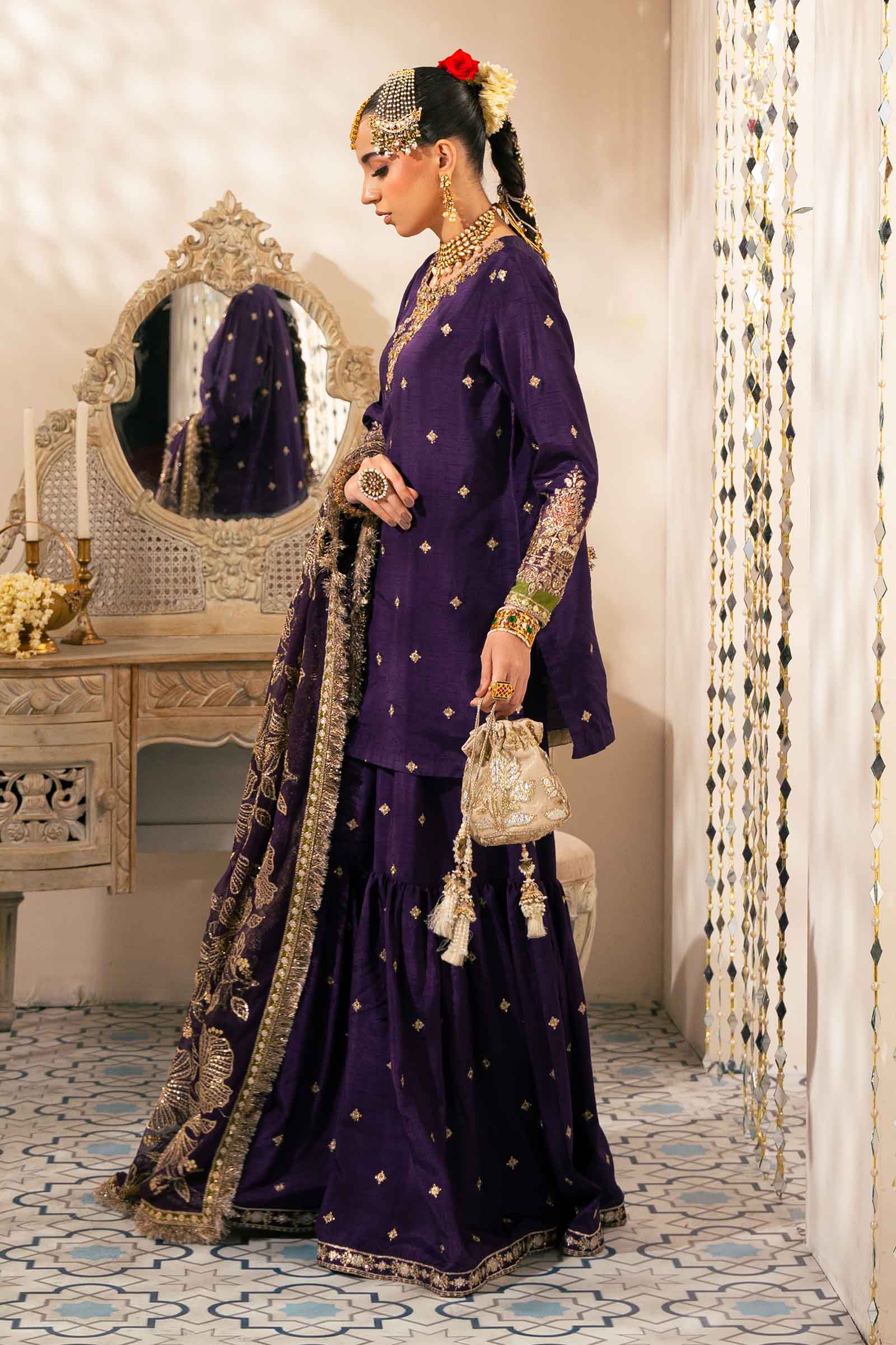Maira B | Ready to Wear | SF-W24-06 by Maria Faisal - Registered Vendor of : Maria B - type : Wedding Dress - 100% original wedding dresses